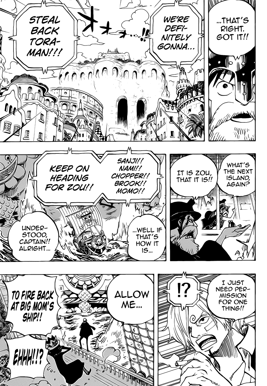 One Piece, Chapter 730 image 16